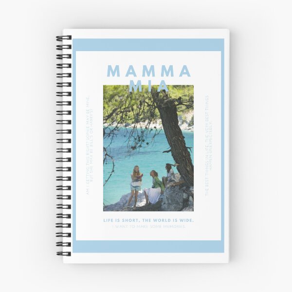 Item preview, Mamma Mia Movie Quotes Poster designed and sold by stardustedits.