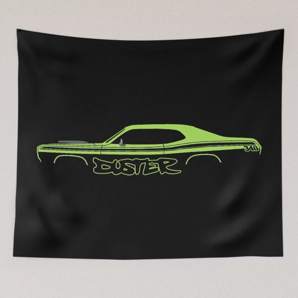 Item preview, Muscle Car silhouette -  340 lime green designed and sold by turnerco.