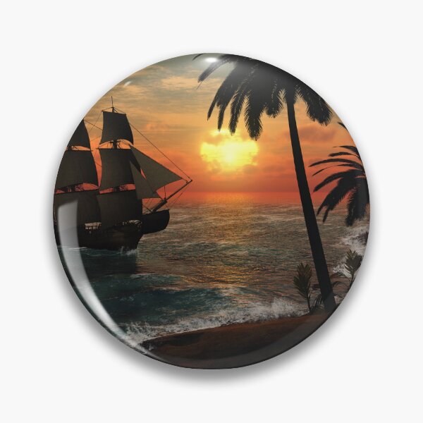 Item preview, Island Oasis Pirate Design designed and sold by Mterry1202.