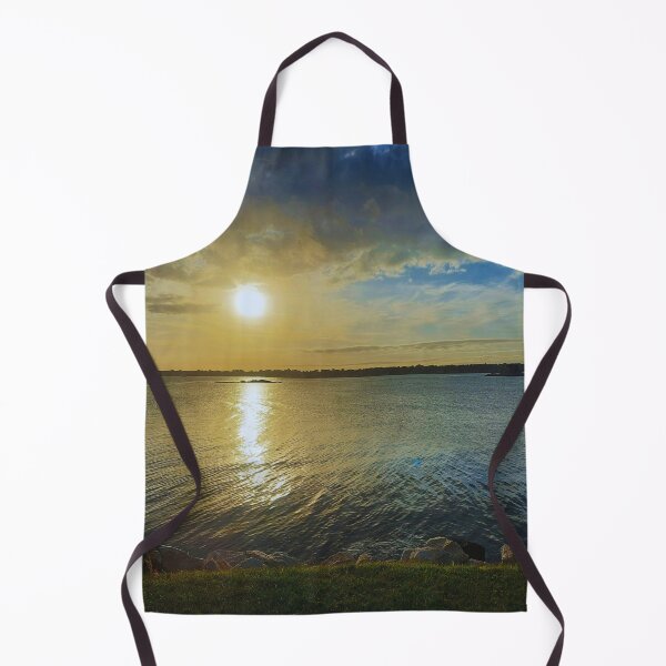 Item preview, Ocean / River sunny and cloudy afternoon New London designed and sold by SilviPavlova.