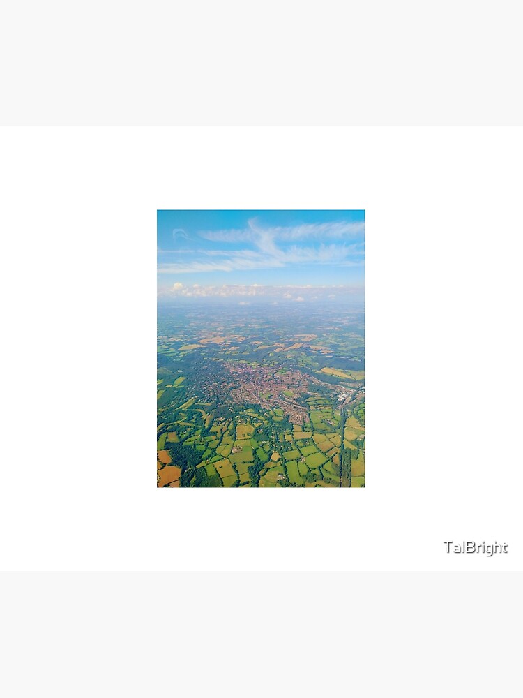 England from above by TalBright