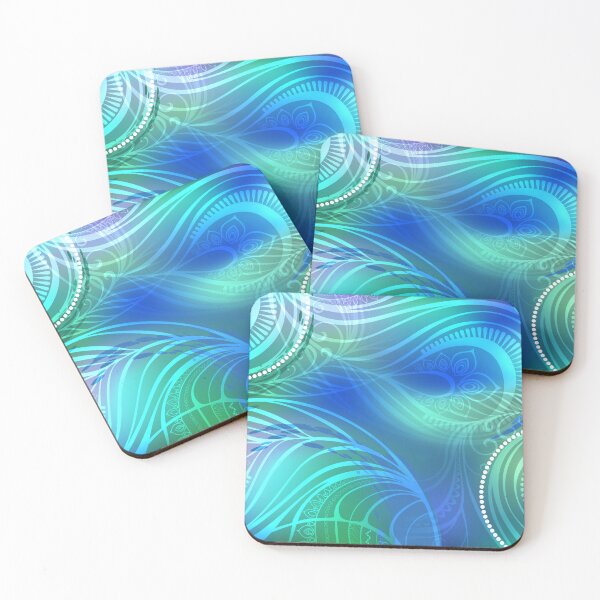 Item preview, Iridescent Peacock Background designed and sold by Blackmoon9.
