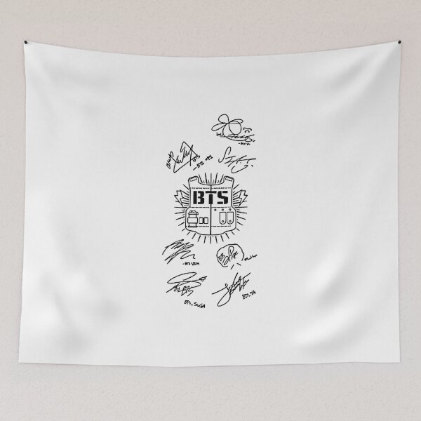 Item preview, BTS Autograph designed and sold by Shop Hakari.