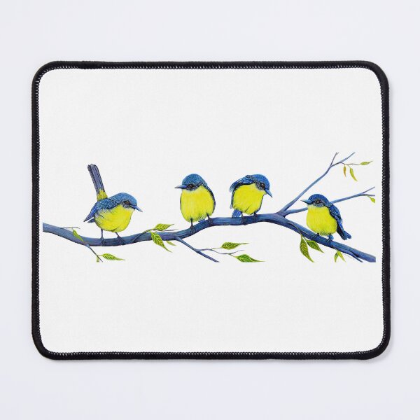 Item preview, All in a Row - Yellow Robins designed and sold by Linda Callaghan.