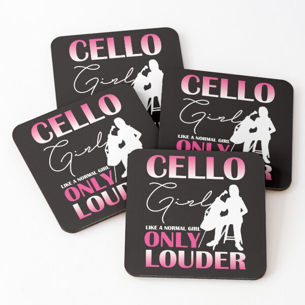 Artikelvorschau, Cello Girl Cellist Musiker Cello Player Musikinstrument entworfen und verkauft von TomGiantDesigns.