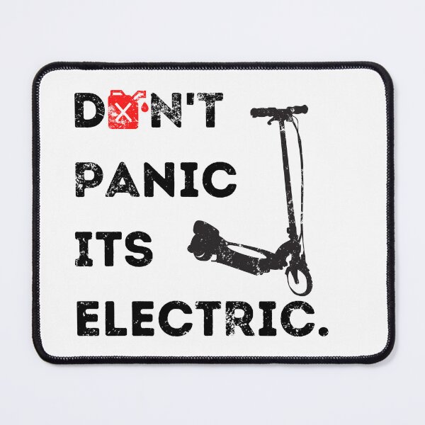Item preview, Don't Panic Its Electric. - Electric Kick Scooter designed and sold by Momojiro.