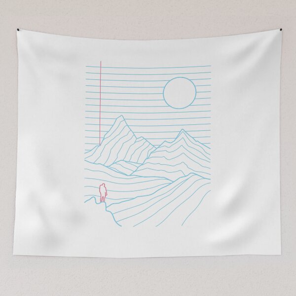 Item preview, Linear Mountainscape designed and sold by Gamma-Ray.