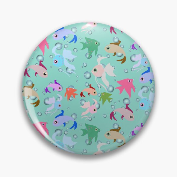 Item preview, Cute Bubbles And Fish Design For All Cats designed and sold by TrulyEpoque.