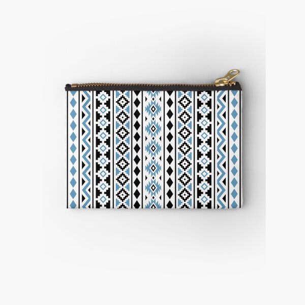 Item preview, Aztec Essence Pattern II Light Blue Black White designed and sold by NataliePaskell.