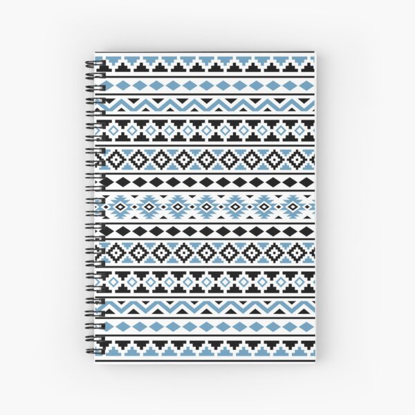 Item preview, Aztec Essence Pattern II Light Blue Black White designed and sold by NataliePaskell.