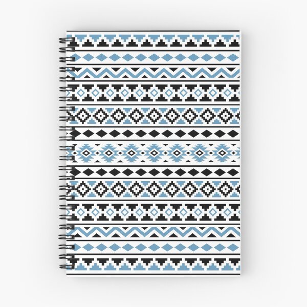 Item preview, Aztec Essence Pattern II Light Blue Black White designed and sold by NataliePaskell.