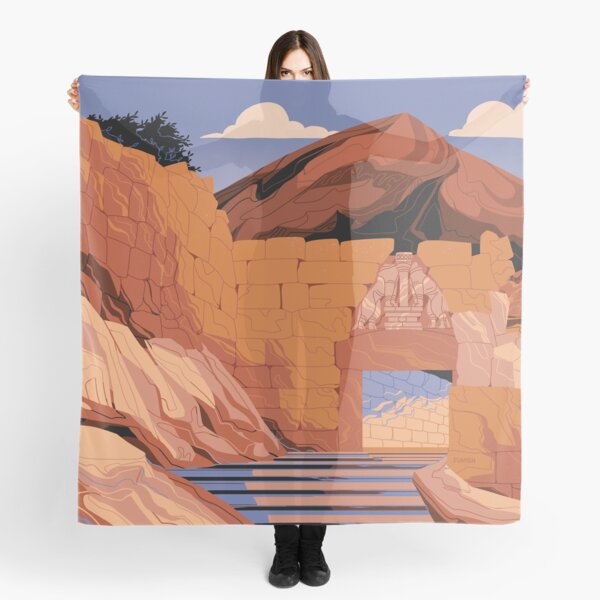Item preview, Mycenae Lion Gate designed and sold by flaroh.