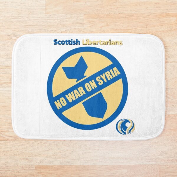 Item preview, No War On Syria Anti-War SLP logo designed and sold by Scottish  Libertarian Party.