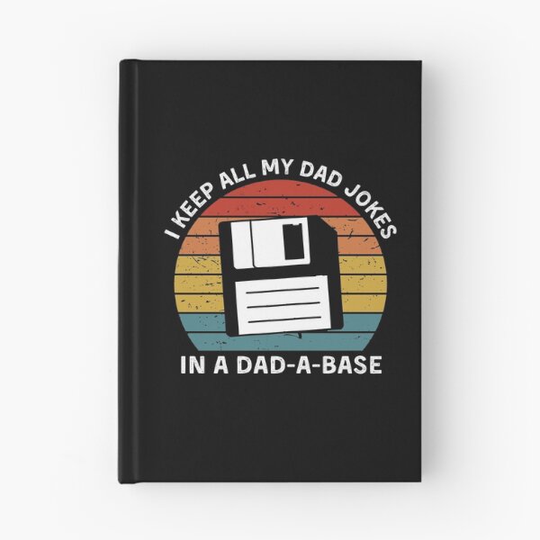 Item preview, Retro Vintage I Keep All My Dad Jokes In A Dad-A-Base designed and sold by Mindcaptain.