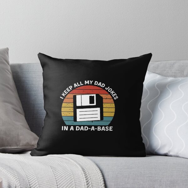 Item preview, Retro Vintage I Keep All My Dad Jokes In A Dad-A-Base designed and sold by Mindcaptain.
