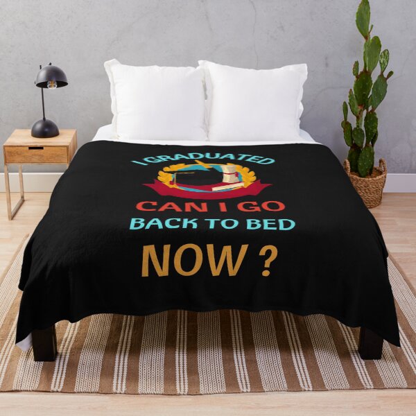 Item preview, I Graduated Can I Go Back To Bed Now Funny Graduation 2022 designed and sold by BhavyaBathla.
