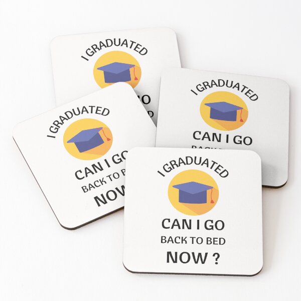 Item preview, I Graduated Can I Go Back To Bed Now Funny Graduation 2022 designed and sold by BhavyaBathla.