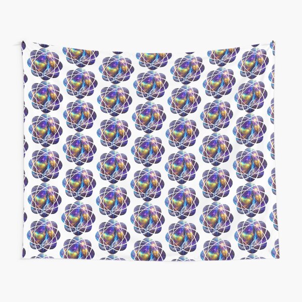 Masculine and Feminine Energy Mandala Tapestry
