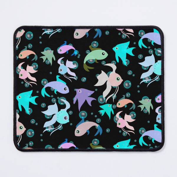 Item preview, Deep Sea Bubbles And Fish Design For All Cats designed and sold by TrulyEpoque.