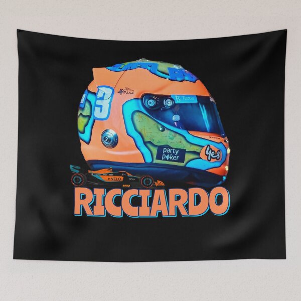 Artikelvorschau, Grafik Daniel Ricciardo Helmmalerei entworfen und verkauft von OrtizCarson.