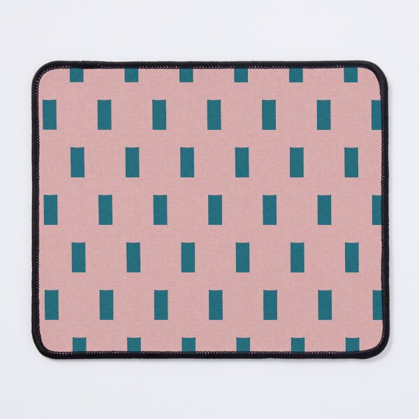 Item preview, Minimal Rectangle pattern pink and blue Half drop designed and sold by susycosta.