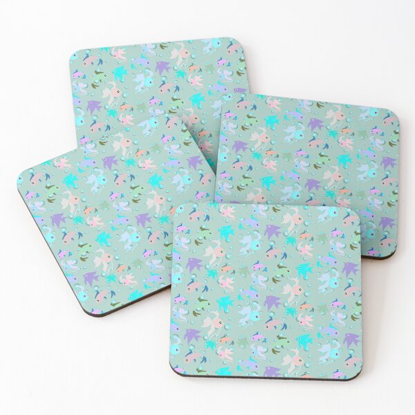 Item preview, Pastel Bubbles And Fish Design For All Cats designed and sold by TrulyEpoque.