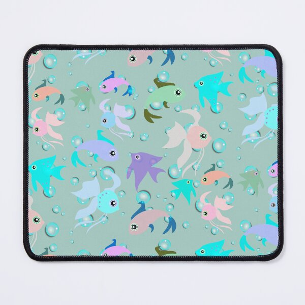 Item preview, Pastel Bubbles And Fish Design For All Cats designed and sold by TrulyEpoque.