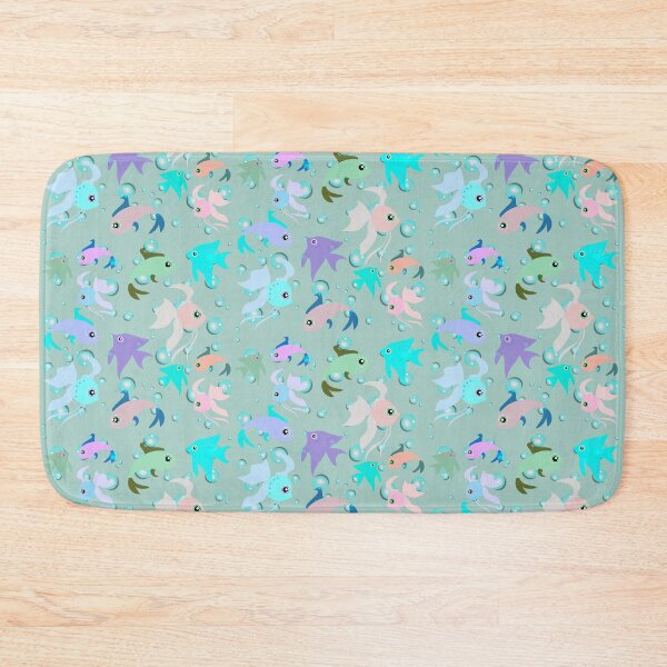 Item preview, Pastel Bubbles And Fish Design For All Cats designed and sold by TrulyEpoque.