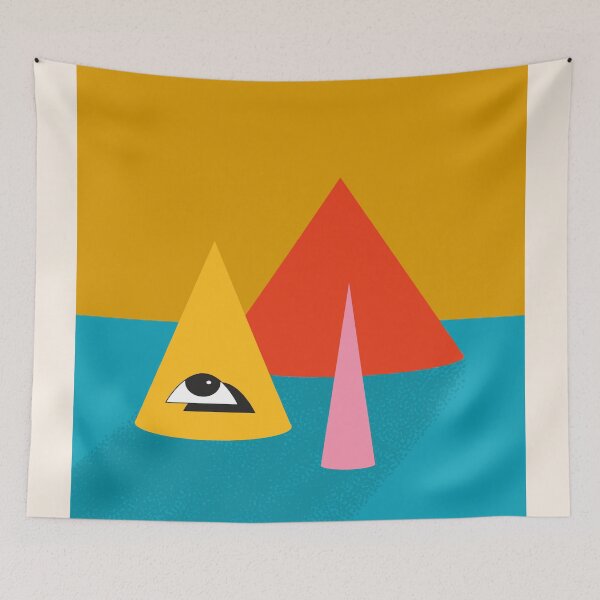 Item preview, Trippy Shapes with Eye designed and sold by AsteriskHouse.