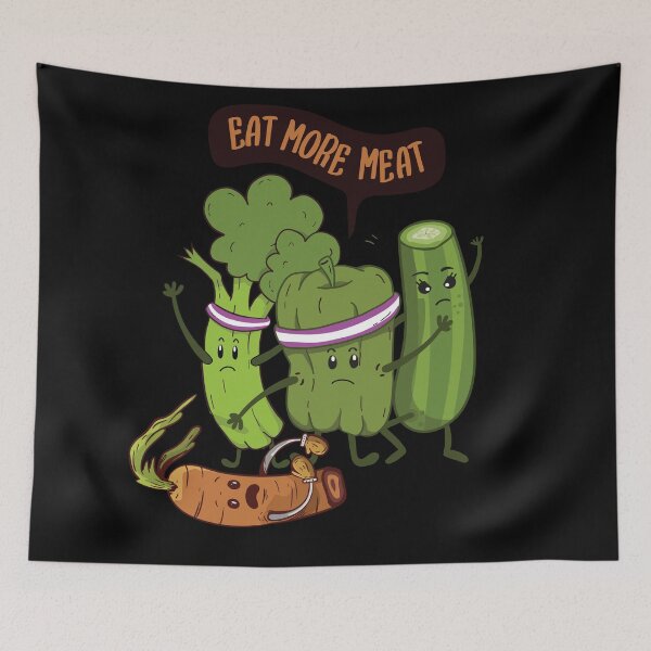 Item preview, Funny Anti Vegan Support Save Vegetables designed and sold by artado.