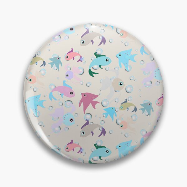 Item preview, Cute Pastel Bubbles And Fish Design For All Cats designed and sold by TrulyEpoque.