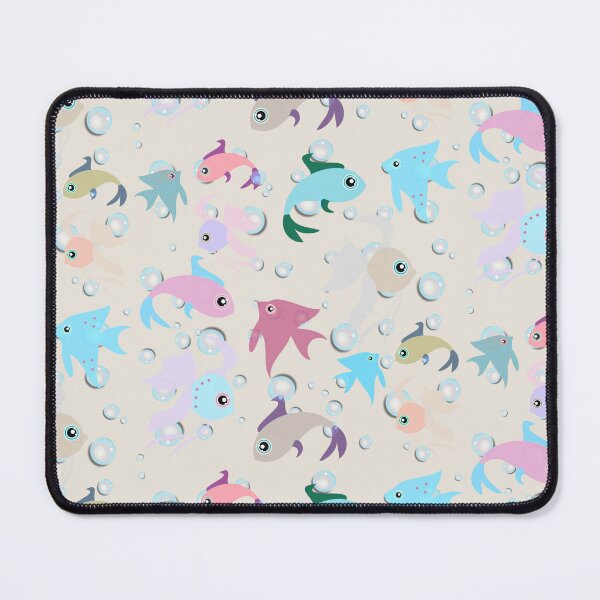 Item preview, Cute Pastel Bubbles And Fish Design For All Cats designed and sold by TrulyEpoque.