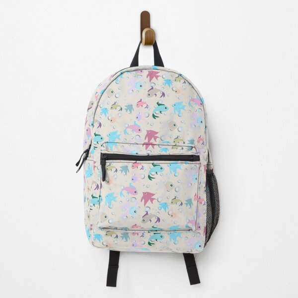 Item preview, Cute Pastel Bubbles And Fish Design For All Cats designed and sold by TrulyEpoque.