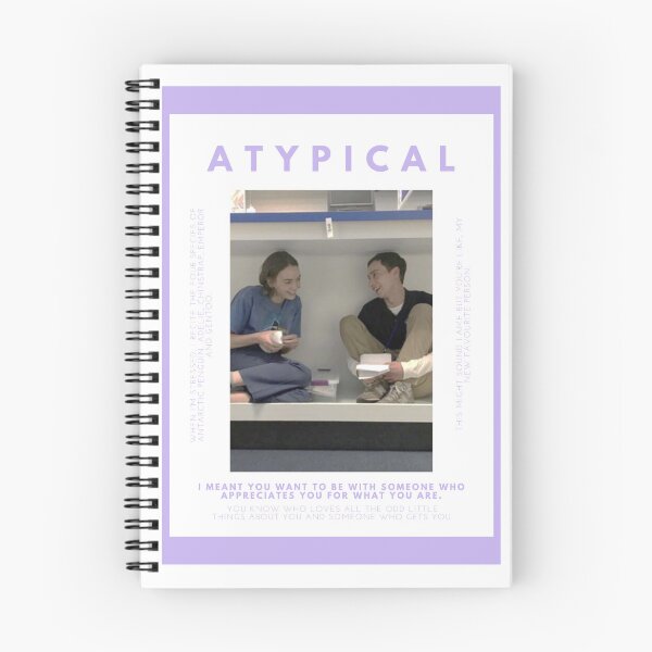 Item preview, Atypical TV Series Quotes Poster designed and sold by stardustedits.