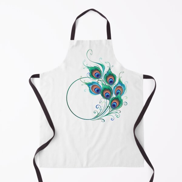 Item preview, Circle with Green Peacock Feathers designed and sold by Blackmoon9.