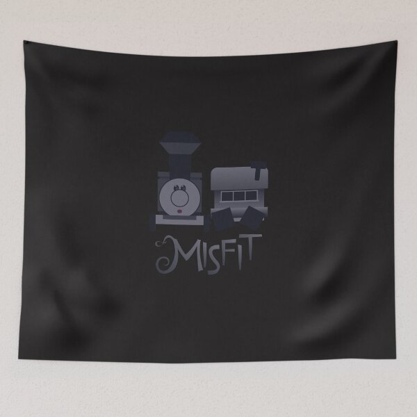 Item preview, Misfits - Square-Wheeled Caboose Train Classic designed and sold by dagisgptostef.