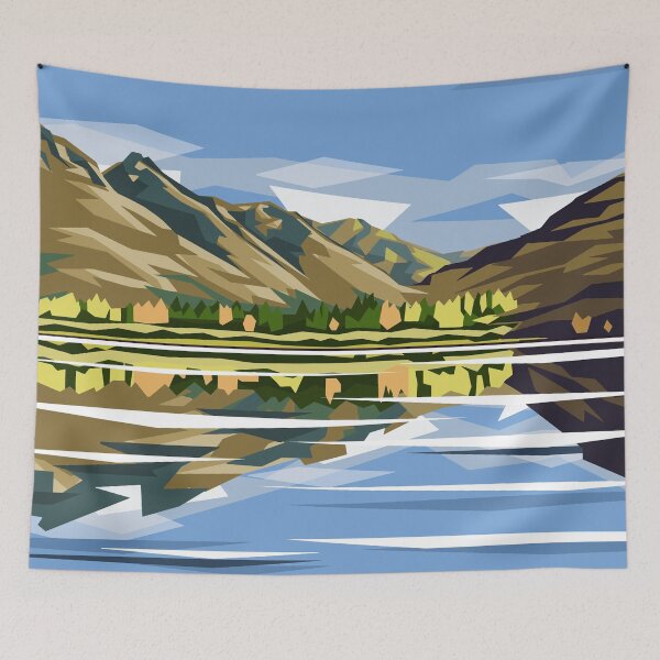 Item preview, Lakes Hayes, Queenstown, New Zealand designed and sold by Ira Mitchell.
