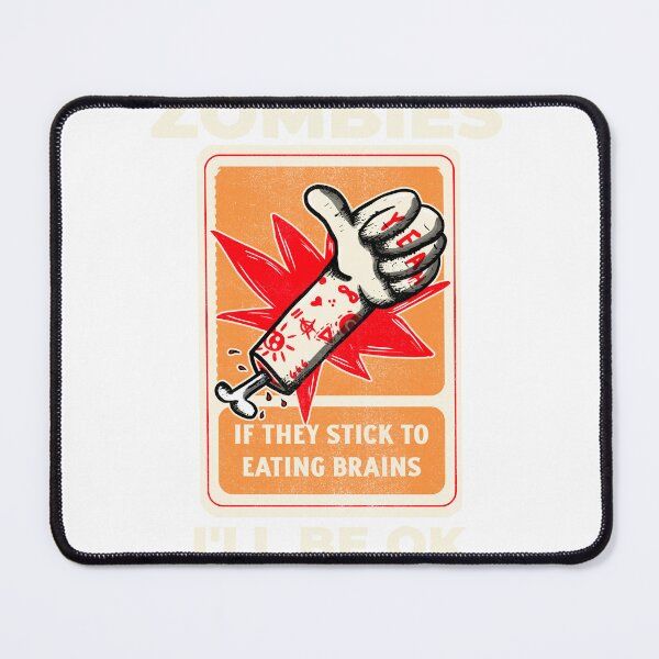 Item preview, Zombies only eat brains, right? I'll be OK designed and sold by Salkian.