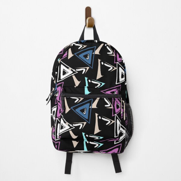 Item preview, A multicolor design with triangles designed and sold by velisani.