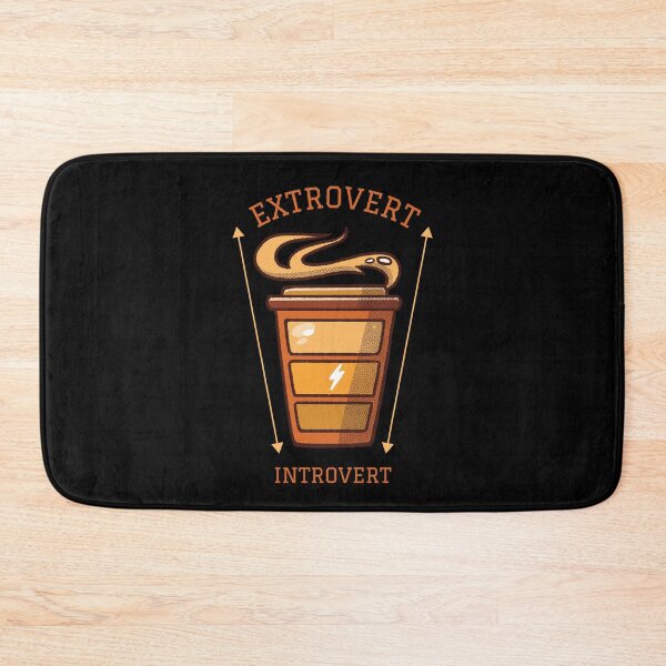 Item preview, Introvert Extrovert Scale Bases On Coffee Level designed and sold by artado.