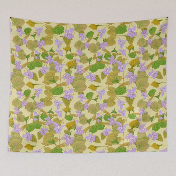Item preview, Dog-violets designed and sold by Sanna Kuusimurto.