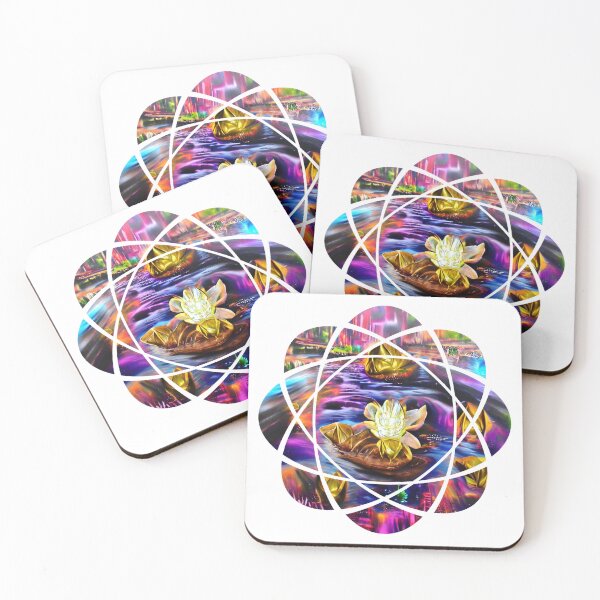 Item preview, Lotus River Mandala designed and sold by LadyLunaStar.