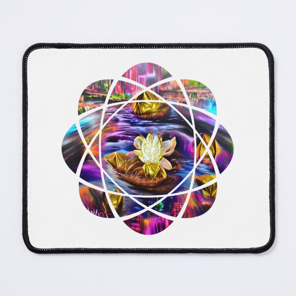 Item preview, Lotus River Mandala designed and sold by LadyLunaStar.