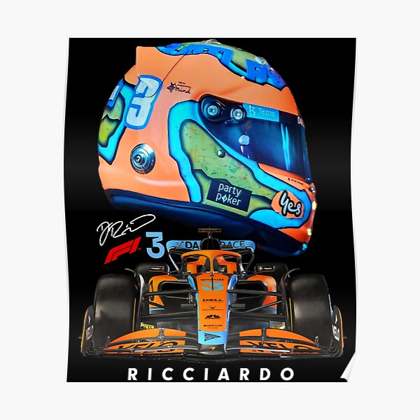 Fernando Alonso's face tattooed on Daniel Ricciardo in Formula 1's