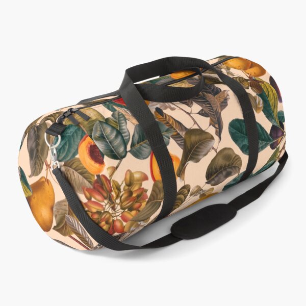 Vintage Fruit Pattern IX Duffle Bag