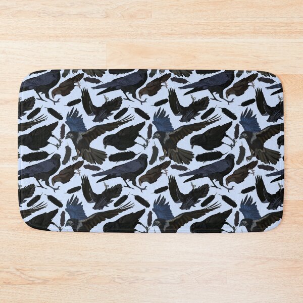 Item preview, Corvid cuervos cuervos en azul designed and sold by Aisling Tierney.