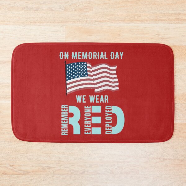 Item preview, on memorial day we wear red designed and sold by JAdotdotDesigns.