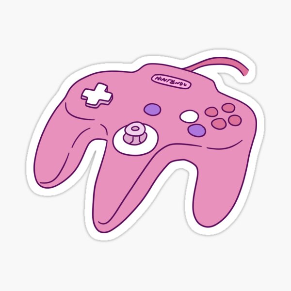 N64 Stickers Redbubble