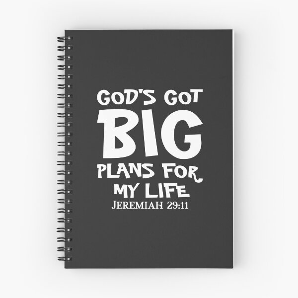 Item preview, Christian Design - God's Got Big Plans for My Life - Bible Verse, Jeremiah 29:11 designed and sold by simplydesignart.