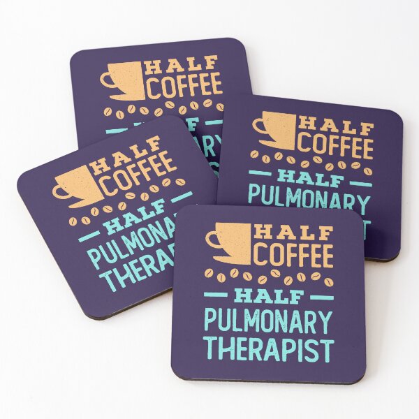 Item preview, Half Coffee Half Pulmonary Therapist Respiratory Therapy designed and sold by jaygo.
